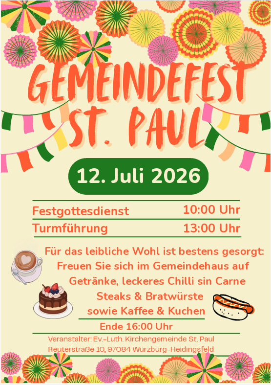 Gemeindefest 2026